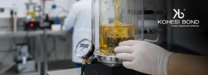 Void-free potting process showing air bubble elimination using Kohesi Bond materials