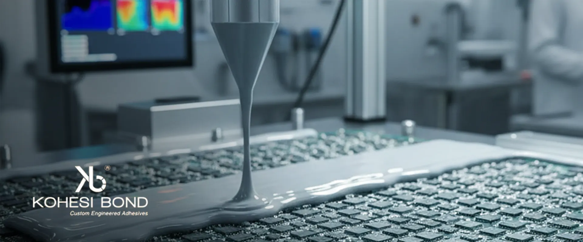 Thermally conductive potting compound applied on high-density PCB for heat dissipation solution