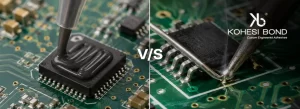 Electrically conductive epoxy compared with soldering for PCB assembly and electronic component bonding