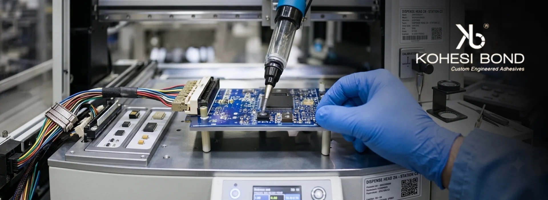 Home 32 Low-temperature cure conductive adhesive applied on heat-sensitive electronic components for reliable electrical bonding