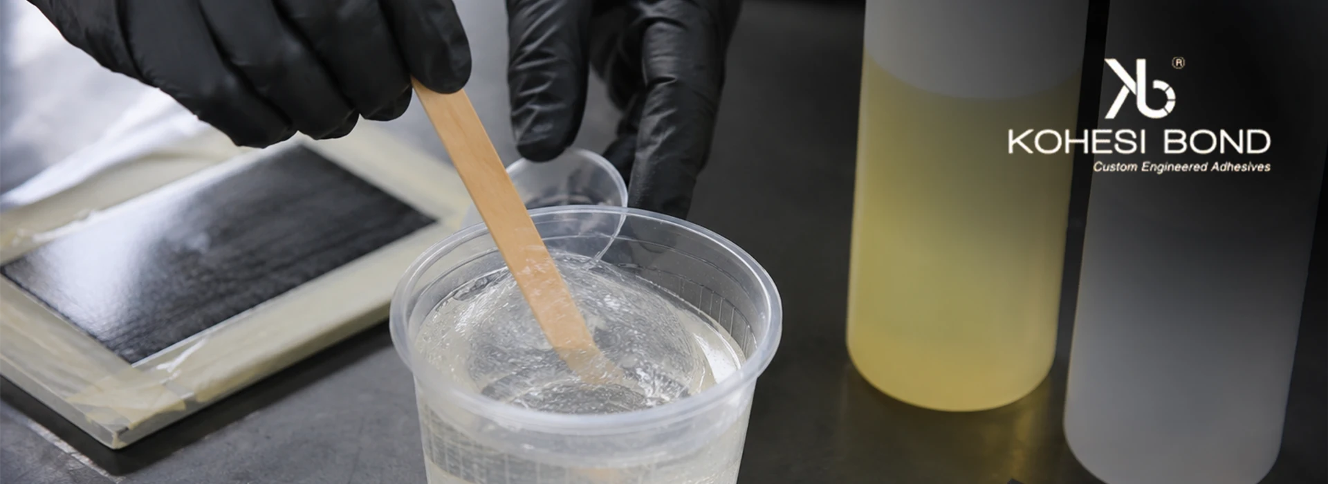 Home 30 Two-component epoxy adhesive mixing process for industrial bonding applications